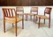 Danish Teak Dining Chairs Model No. 83 by Niels O. Møller for J.L. Møllers Møbelfabrik, 1970s, Set of 4, Image 9