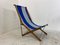 Vintage Foldable Campaign Garden Beach Chair, 1940s 3