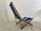 Vintage Foldable Campaign Garden Beach Chair, 1940s, Image 5