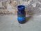 Blaue Scheurich Vase von Fat Lava 4