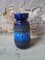 Blaue Scheurich Vase von Fat Lava 3