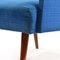 Mid-Century Armchair in Blue Fabric, Germany 1970s, Image 2