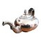 Antique Silver-Plated and Wood Teapot with Cover, 1800s, Image 6