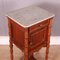 French Marble Top Bedside Cupboard, 1890s 4