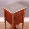 French Marble Top Bedside Cupboard, 1890s, Image 4