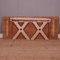 French Bleached Oak Trestle Table, 1890s 7