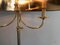 Brass Floor Lamp in the Taste of the House Jansen, 1940s 4
