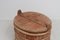 19th-Century Swedish Folk Art Wooden Barrel 7