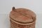19th-Century Swedish Folk Art Wooden Barrel, Image 7