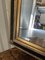 Specchio da parete quadrato vintage dorato e laccato nero, Italia, Immagine 8