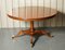 Burr Walnut Circular Dining Table by Beresford & Hicks, London 2