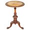 Antique Victorian Burr Walnut Pedestal Table 1
