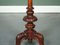 Antique Victorian Burr Walnut Pedestal Table, Image 6