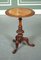 Antique Victorian Burr Walnut Pedestal Table 4