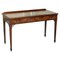 Chippendale Mahogany Console Hallway Table with Handles, Image 1
