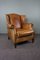 Vintage Sheep Leather Lounge Chair 1