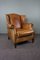 Vintage Sheep Leather Lounge Chair, Image 1