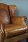 Vintage Sheep Leather Lounge Chair, Image 11