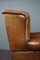 Vintage Sheep Leather Lounge Chair 8