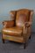 Vintage Sheep Leather Lounge Chair 2