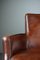 Vintage Sheep Leather Lounge Chair 7