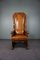 Antique Sheep Leather Throne Chair, Image 2