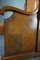 Antique Sheep Leather Throne Chair 13