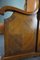 Antique Sheep Leather Throne Chair, Image 13