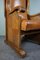 Antique Sheep Leather Throne Chair 10