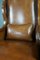 Antique Sheep Leather Throne Chair, Image 11