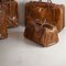 India Model Travel Bags, 1950s, Set of 4 12