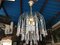Lámpara de araña vintage de cristal, años 60, Imagen 12