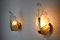 Murano Glass Leaf Sconces by Carl Fagerlund, Germany, 1970s, Set of 2 3