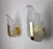 Murano Glass Leaf Sconces by Carl Fagerlund, Germany, 1970s, Set of 2 1