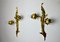 Art Deco Brass Floral Sconces, Spain, 1960s, Set of 2, Image 6