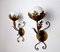 Floral Sconces by Ferro Arte, Spain, 1960s, Set of 2, Image 1