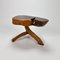 Large Mid-Century Side Table in Oak, 1960s, Image 1