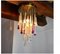 Murano Kaskaden Deckenlampe aus Kristallglas von Venini, Italien, 1960er 5
