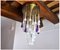 Lámpara de techo en cascada de cristal de Murano de Venini, Italy, años 60, Imagen 7