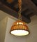 Rattan Suspension Light, France, 1960s, Set of 2 4