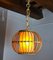 Rattan Suspension Light, France, 1960s 8