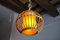 Lampe à Suspension en Rotin, France, 1960s 4