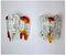 Apliques de cristal de Murano, años 60. Juego de 2, Imagen 1