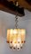 Lámpara de araña de cristal de Murano esmerilado de Mazzega, Italy, años 60, Imagen 2