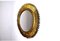 Gilded Metal with Gold Leaf Sun Mirror, Italy, 1960s, Image 5