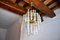 Curved Glass Cascading Chandelier by Paolo Venini, Italy, 1970s, Set of 2, Image 7