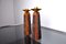 Handcrafted David Candlesticks in Olive Wood, Israel, 1960s, Set of 2, Image 4