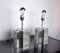 Cubic Lamps in Murano Glass by Albano Poli for Poliarte, Italy, 1960s, Set of 2 1