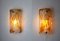 Frosted Murano Glass Sconces from Mazzega, Italy, 1960s, Set of 2 4