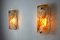 Frosted Murano Glass Sconces from Mazzega, Italy, 1960s, Set of 2 3